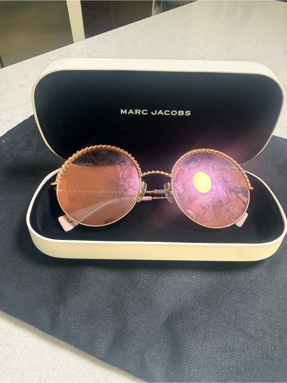 Marc Jacobs Marc 169/S EYROJ Round Sunglasses